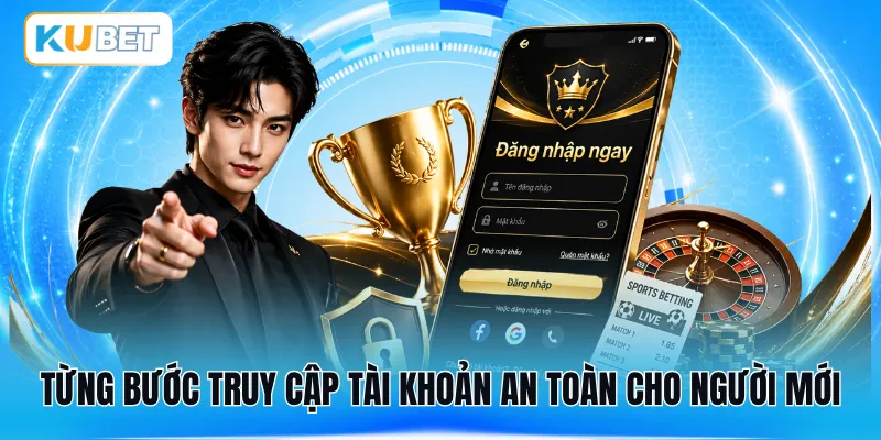Từng bước truy cập tài khoản an toàn cho người mới